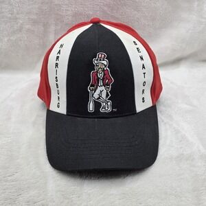 Harrisburg Senators Hat Cap Strap Back Mens One Size Red Black MILB Baseball
